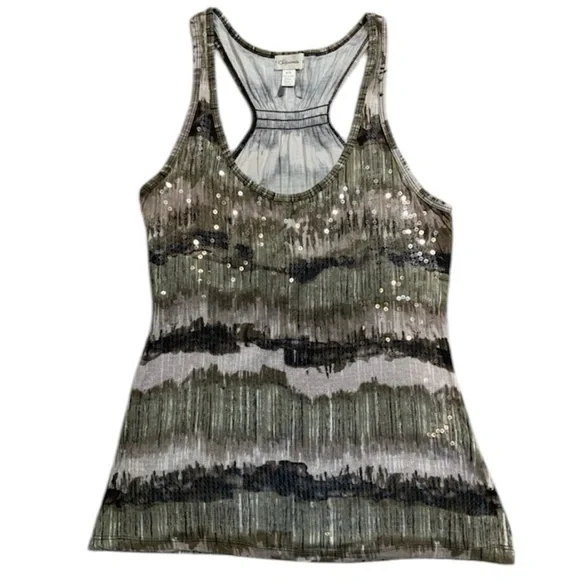 Dynamite Sequin Tank - Picture 1 of 6